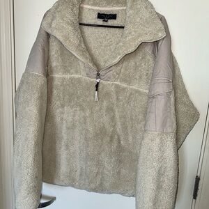 Rag & Bone Cozy Half-Zip Pullover Jacket